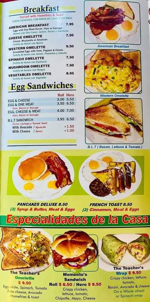 Momentos Pizza Menu image 2